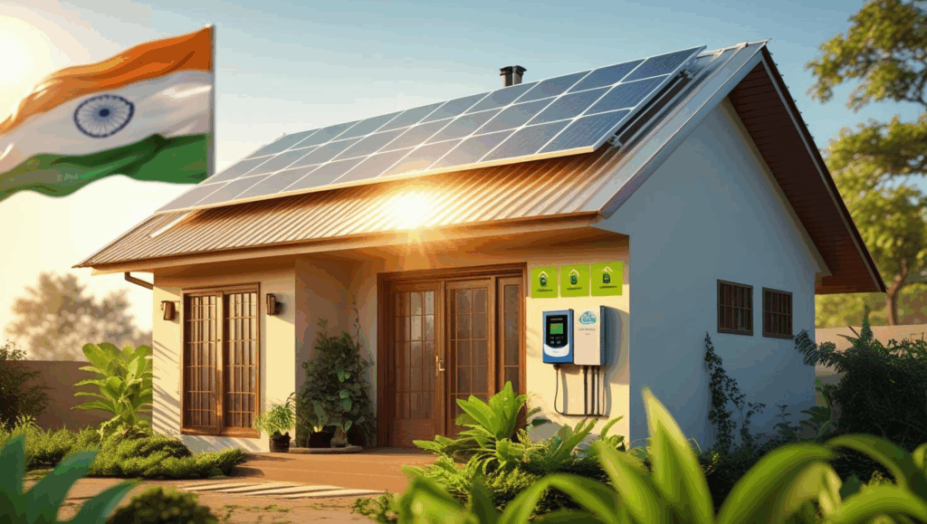 Indian solar home